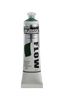 Matisse Flow Acrylic 75ml tube – low‑viscosity premium artist paint packaging Matisse Flow Acrylic 75ml - Hookers Green