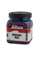 Front label view – Matisse Background Colour 250ml Midnight Blue Front label view – Matisse Background Colour 250ml Midnight Blue