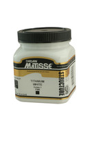 Matisse Structure Acrylic 250 ml jar – Series 1 Titanium White heavy‑body paint