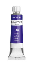 Caran d’Ache Classic Gouache Tube – Violet 2001.120 (10 ml), artist-grade Swiss packaging