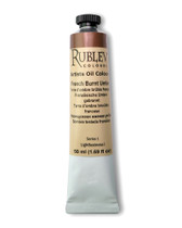 Rublev Artists Oil Colour French Burnt Umber 50ml tube - Series 1 natural earth umber oil pain