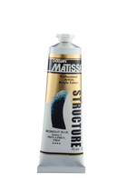 Matisse Structure Acrylic Paint 75ml tube – premium heavy body acrylic paint packaging close-up Midnight Blue