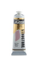 Matisse Structure Acrylic Paint 75ml tube – premium heavy body acrylic paint packaging close-up Matisse Structure Acrylics 75ml - Ash Pink S2