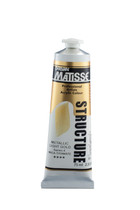 Matisse Structure Acrylic 75ml Tube – High Quality Heavy-Bodied Artist Paint for Texture & Colour  Matisse Structure Acrylics 75ml - Light Gold S4