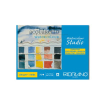 Fabriano Maxi Blocco Watercolour Studio 300GSM Pad Cold Pressed (Medium) - 27cm x 35cm