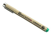 Sakura Pigma Micron 01 Archival Pen - 0.25 Green