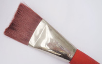 Long Conflate Acryllo synthetic soft bristle paint brush for professional artists - Flat - Size 30