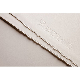 Fabriano Rosaspina Bianco (White) Sheets 220gsm - 50cm x 70cm - Pack of 25