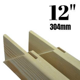 Professional Quality Canvas Stretcher Bars - 1 Pair - 12"