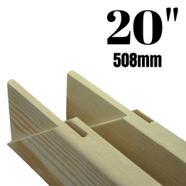 Professional Quality Canvas Stretcher Bars - 1 Pair - 20"