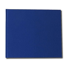 Watercolour Paper Sketchbook 160gsm 120pgs - 24cm x 20.6cm/9.4" x 8.1" Landscape - Blue