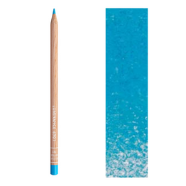 Caran d'Ache LUMINANCE 6901 best lightfast Coloured Pencil for professional artists single colour  Light Blue 6901.161 Single Pencil and colour swatch