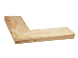 Box of 8 pairs of 40-inch professional canvas stretcher bars made from kiln-dried pine