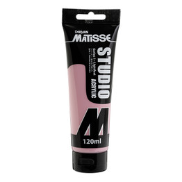 Smooth medium-bodied Matisse Studio Acrylic paint tubes 120ml
