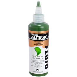 MATISSE Fluid Acrylics 135ml - Australian Sap Green S3