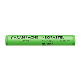 Caran d’Ache vibrant NEOPASTEL smooth & creamy Oil pastels lightfast colour Yellow Green | 7400.230