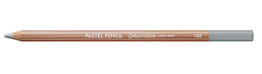 Caran d’Ache Pastel Pencil Light Grey 788.003 shown with its light grey barrel and soft tone tip