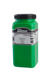 Matisse Flow Acrylic 500ml S2 - Permanent Green Light