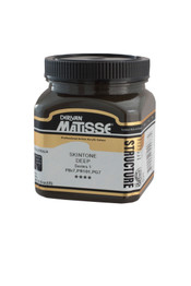 250ml jar of Matisse Structure Acrylic Paint in Skin Tone Deep