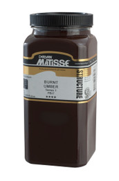 Matisse Structure Acrylic 500ml Series 1 Burnt Umber jar with original packaging