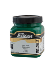Matisse Structure Acrylic 250 ml jar – Series 3 Matisse Emerald heavy-body paint