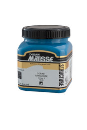 Matisse Structure Acrylic Paint 250ml Cobalt Turquoise in plastic jar