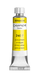 Caran d’Ache Classic Gouache Tube – Lemon Yellow 2003.240 (10 ml) with clean Swiss-style packaging