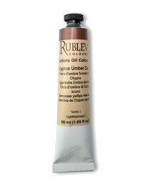 Rublev Artists Oil Paint 50ml - S1 Cyprus Raw Umber Dark
