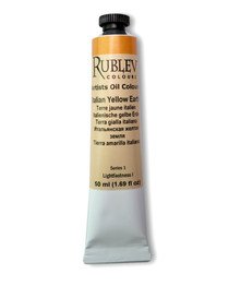 Rublev Artists Oil Paint 50ml - S1 Italian Yellow Earth