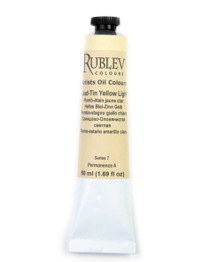 Rublev Artists Oil Paint 50ml -  S7 Lead-Tin Yellow Light