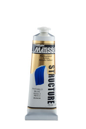 Matisse Structure Acrylic Paint 75ml tube – premium heavy body acrylic paint packaging close-up
