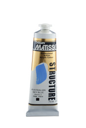 Matisse Structure Acrylics 75ml - Series 2 - Australian Sky Blue