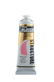 Matisse Structure Acrylic Paint 75ml tube – premium heavy body acrylic paint packaging close-up