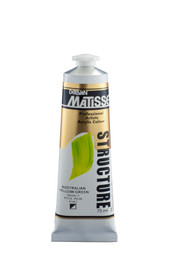 Front view of Matisse Structure Acrylic Series 1 – 75ml professional paint tube with branding
