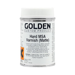 Golden Hard MSA Varnish (Matte) 118ml