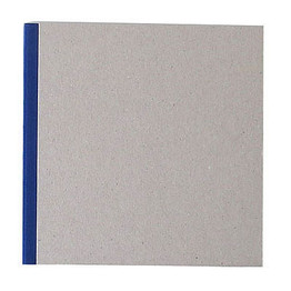 Pasteboard Cover Sketchbook 100gsm 144pgs - 21cm x 21cm/8.3" x 8.3" - Blue