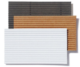 Nano Corrugated One-Sided Board Sheet - Natural Brown