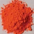 Rublev Colours Minium Red Lead dry pigment PR 105 - close-up of bright red powder pigment texture (contains lead)