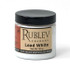 Rublev Colours Dry Pigments 100g S4 Lead White PW 1 - close-up of white powder pigment texture (toxic, contains lead)