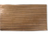 Micro corrugated copper sheet for model making and miniature roofing – 0.1mm x 150mm x 230mm with coarse stamp texture