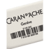 Close-up of Caran d’Ache small flat eraser (149.360) showing the smooth edges and off-white surface for clean pencil erasing.