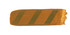 Golden High Flow Acrylics Raw Sienna real colour swatch showing a semi-opaque muted yellow earth tone acrylic paint