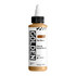 Golden High Flow Acrylics 118ml Raw Sienna S1 bottle with ultra-fluid acrylic paint and front label visible