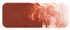 Gradient swatch of Burnt Sienna showing texture and tonal variation