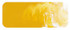 Gradient of Yellow Oxide paint showing tonal range and texture consistency