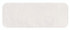 Brushstroke sample of Iridescent White showing pearl-like sheen and coverage