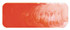 Thick paint stroke from Matisse 75ml acrylic – demonstrating impasto texture and pigment density Matisse Structure Acrylics 75ml - Vermillion S3