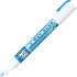 ZIG Memory System 2 Way Glue Pen chisel tip 3mm, blue label adhesive pen on white background