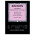 Arches Watercolour Pad A5 smooth hot pressed 185gsm, 15 sheet artist paper pad for detailed watercolour and pen work