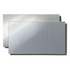 Polystyrene Metallic, Coloured, Brushed Silver - 1.0mm x 260mm x 500mm